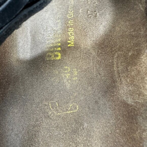 Birkenstock Gizeh Black Leather Thong Sandals Women’s Size 4- EU - Picture 12 of 12